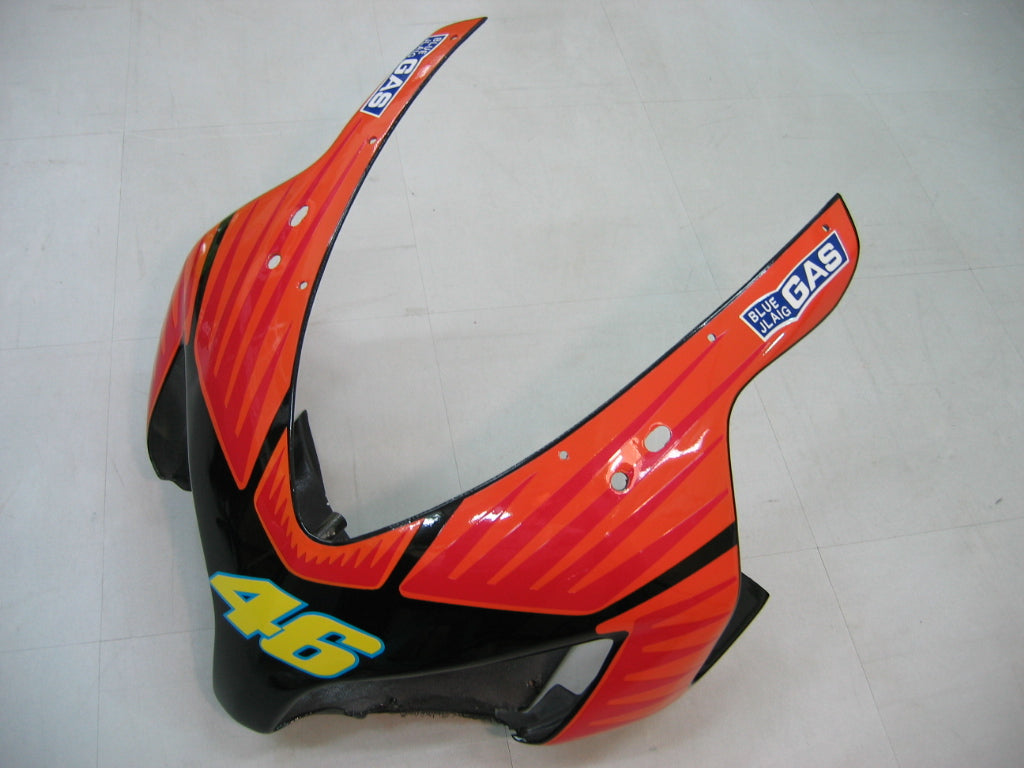 2004-2005 Honda CBR 1000 RR Zwart Groen Valentino Rossi Racing Amotopart stroomlijnkappen