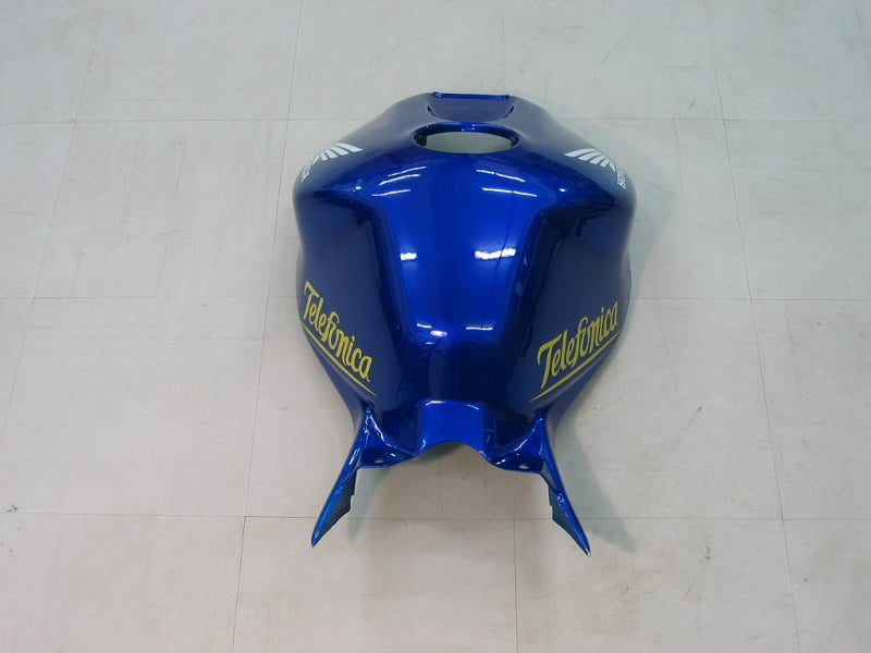 2006-2007 Honda CBR 1000 RR Bleu & Vert Movistar Racing Amotopart Carénages