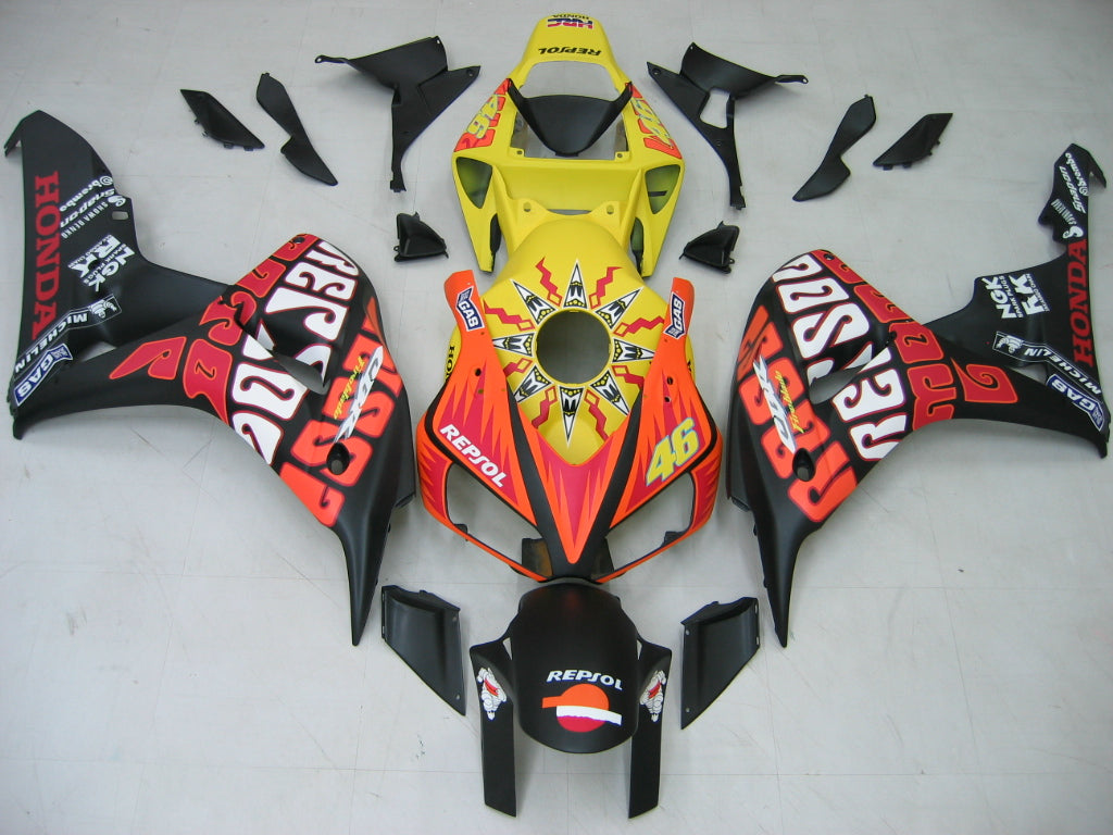 2006-2007 CBR1000RR Bodywork Fairing ABS Injection Molded Plastics Set 10# Generic