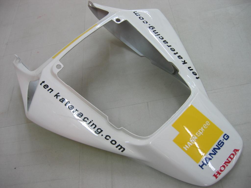 2006-2007 Honda CBR 1000 RR White No.52 Hannspree Racing Fairings Generic