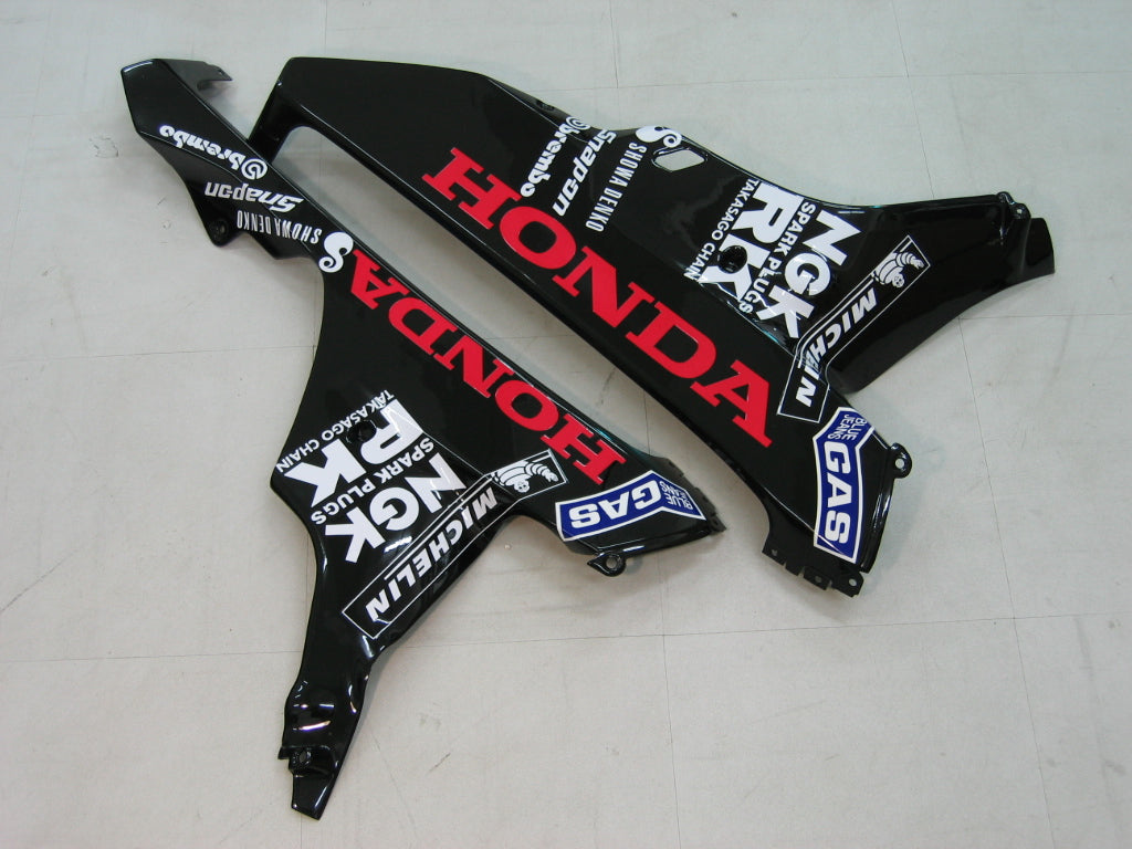 Fairings 2006-2007 Honda CBR 1000 RR Black Orange Repsol Racing Generic