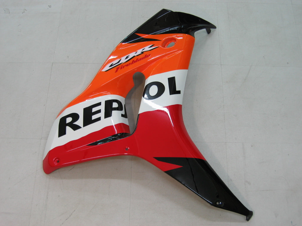 Carénages 2006-2007 Honda CBR 1000 RR Noir Orange Repsol Racing Generic