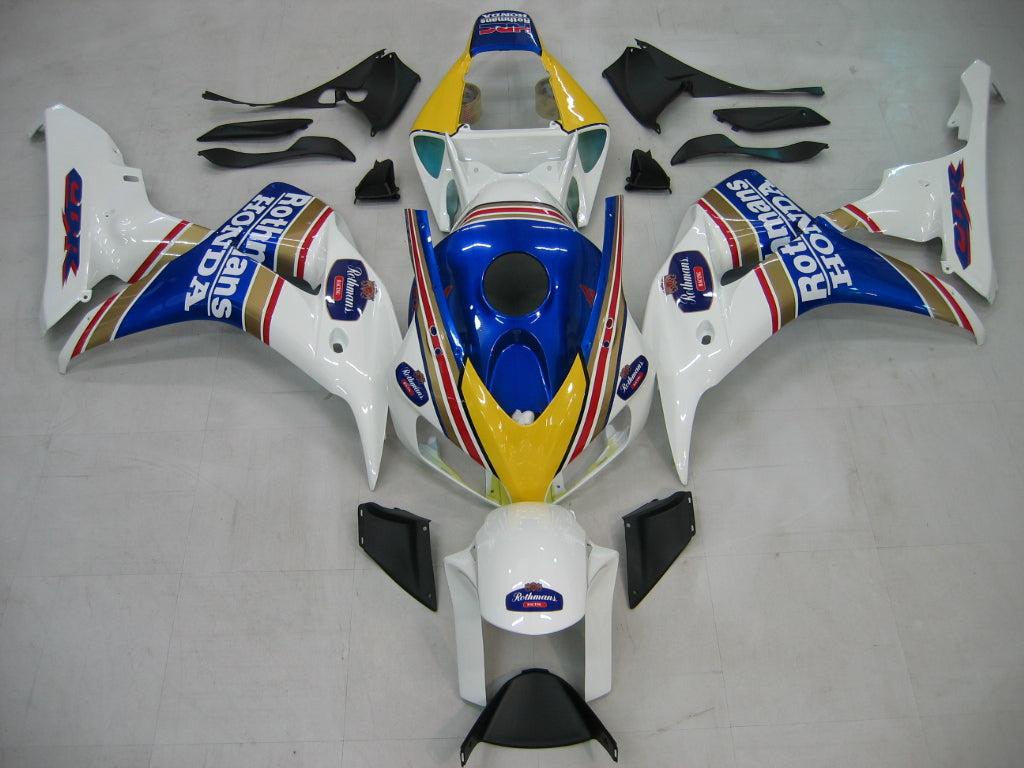 2006-2007 CBR1000RR Bodywork Fairing Multi-Color ABS Injection Molded Plastics Set Generic