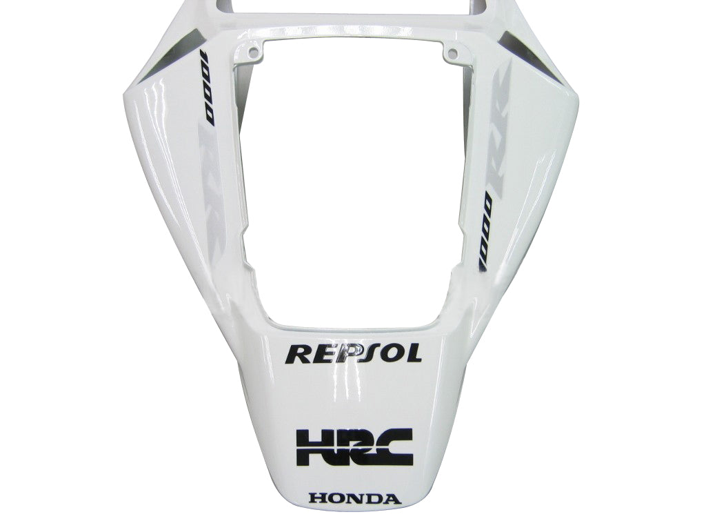 2006-2007 Honda CBR1000RR Blanc et Argent Carénages Repsol Racing Générique