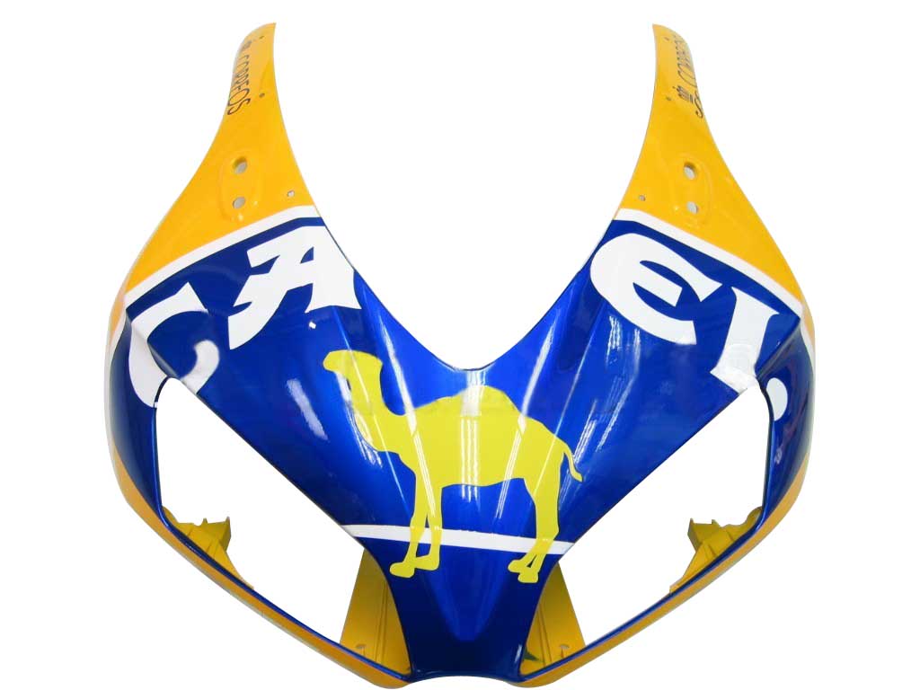 2006-2007 Honda CBR 1000 RR Jaune Bleu Camel Racing Carénages Générique