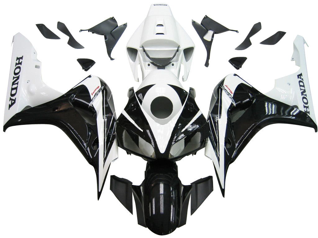 2006-2007 Honda CBR 1000 RR Carénages CBR Racing Noir et Blanc Générique