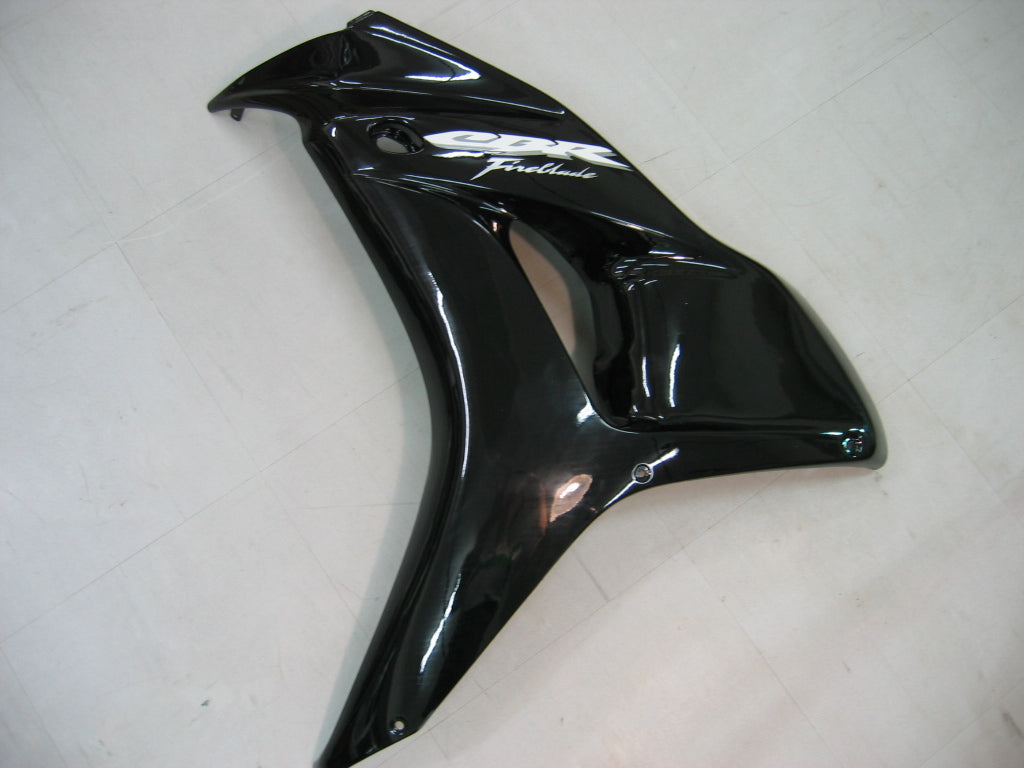 2006-2007 CBR1000RR Carénage de carrosserie Ensemble de plastiques moulés par injection ABS noir générique