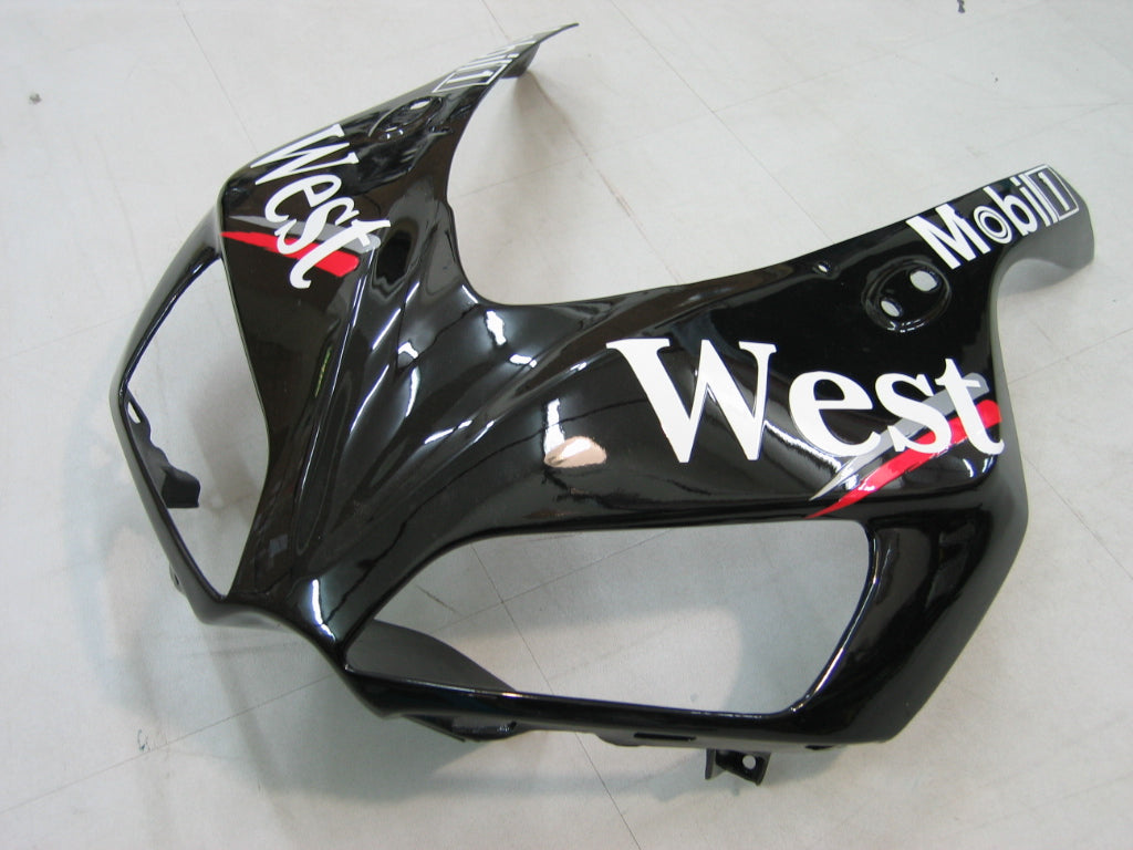 2006-2007 Honda CBR 1000 RR Black West Racing stroomlijnkappen algemeen