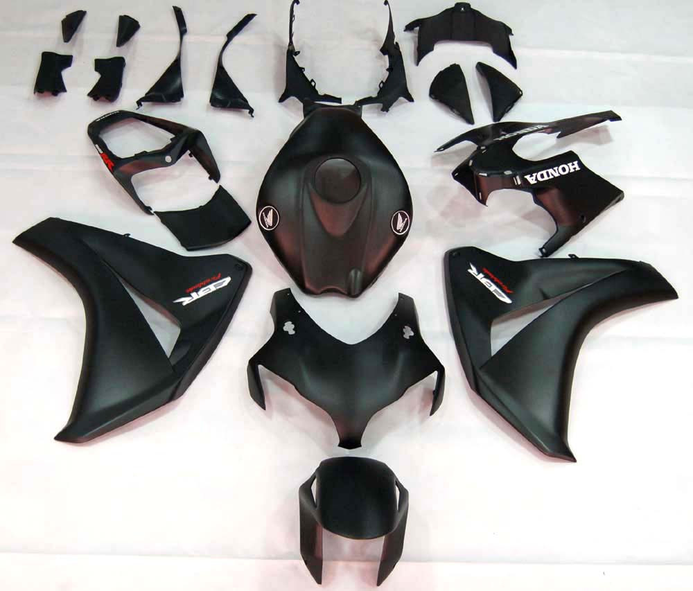 2008-2011 Honda CBR 1000 RR Fairings Matte Black CBR Generic