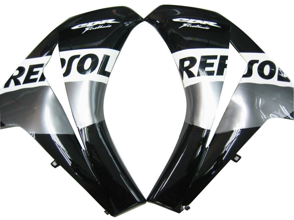 2008-2011 Honda CBR 1000 RR zwart zilver Repsol Racing stroomlijnkappen algemeen