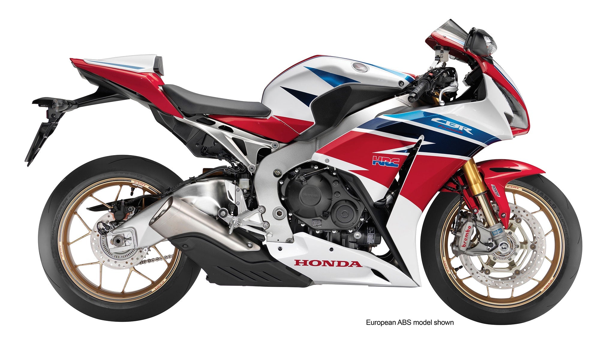 Stroomlijnkappen 2012-2016 Honda CBR1000RR HRC Wit Rood Blauw Racing Generiek