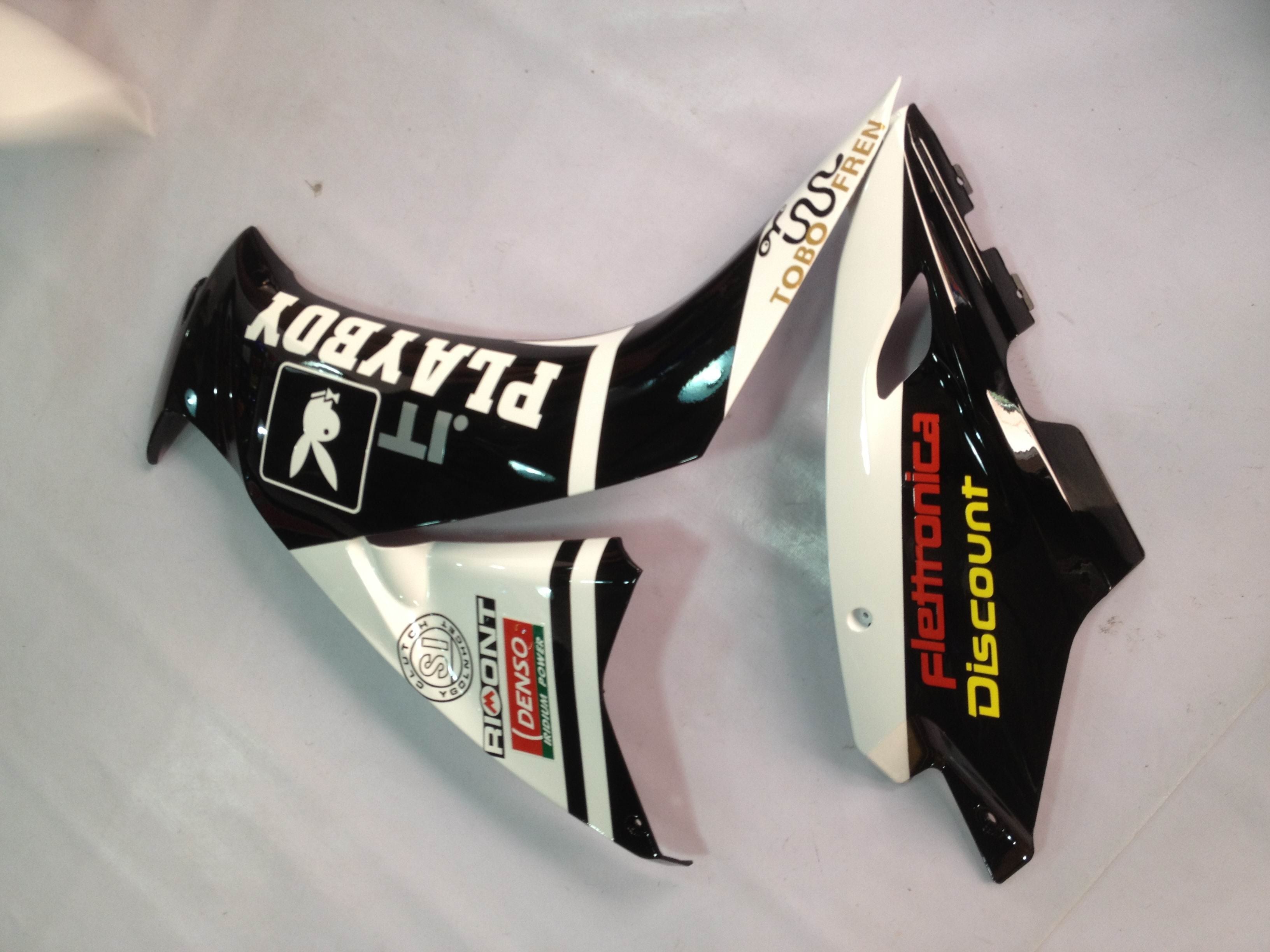 Stroomlijnkappen 2012-2016 Honda CBR1000RR Playboy Wit Zwart Racing Generiek