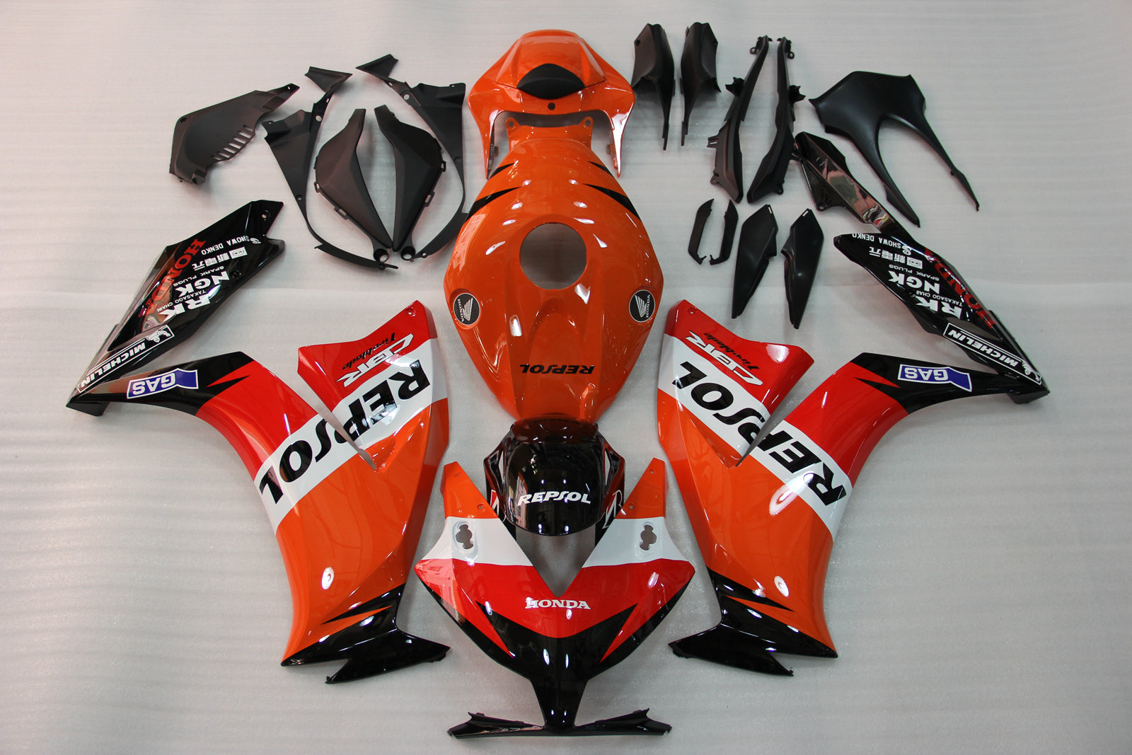 2012-2016 Honda CBR1000RR carrosseriekuip ABS spuitgegoten kunststoffen set 8 kleuren algemeen