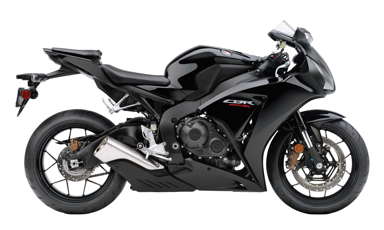 2012-2016 Honda CBR1000RR zwarte CBR Racing stroomlijnkappen algemeen