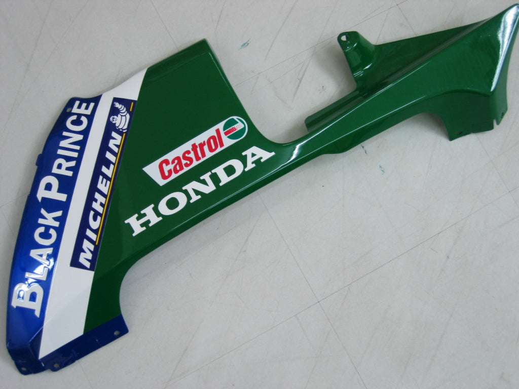 2003-2004 Honda CBR 600 RR blauw en groen Movistar Racing stroomlijnkappen algemeen