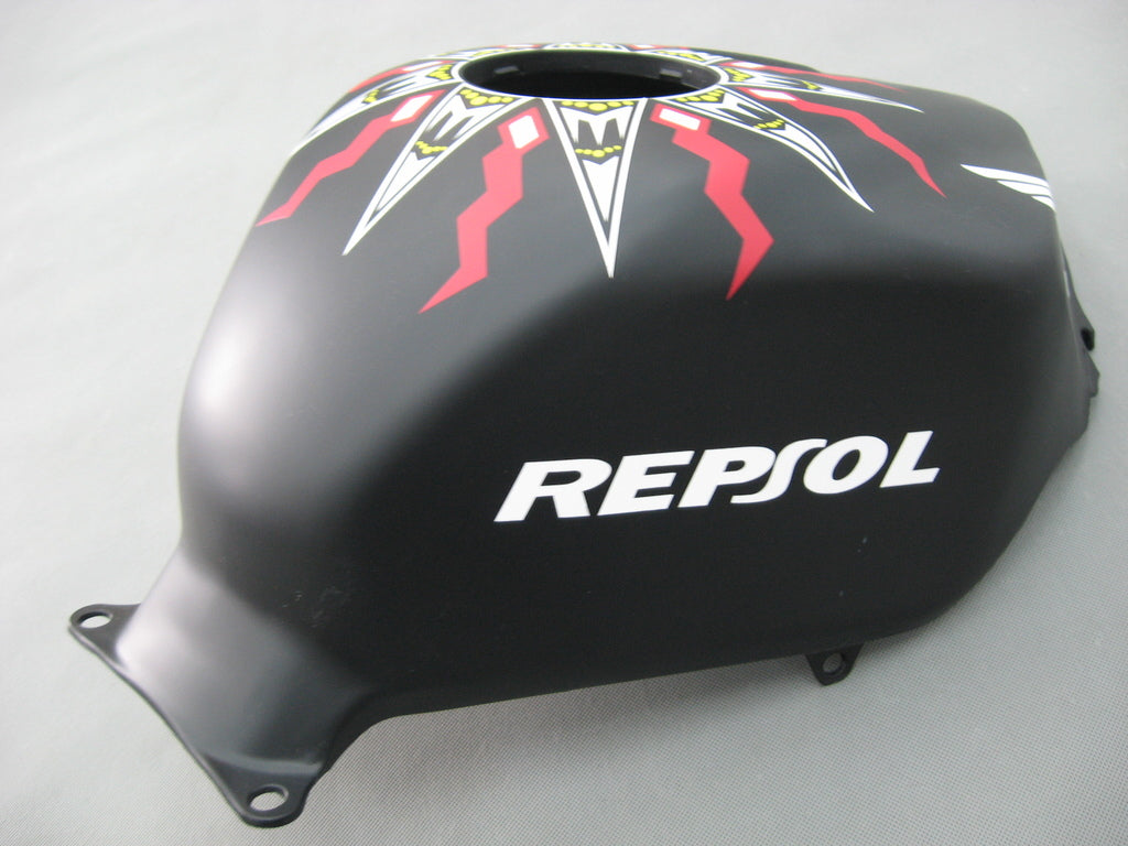 Stroomlijnkappen 2003-2004 Honda CBR 600 RR Zwart Mat Valentino Rossi Moto Racing Generiek