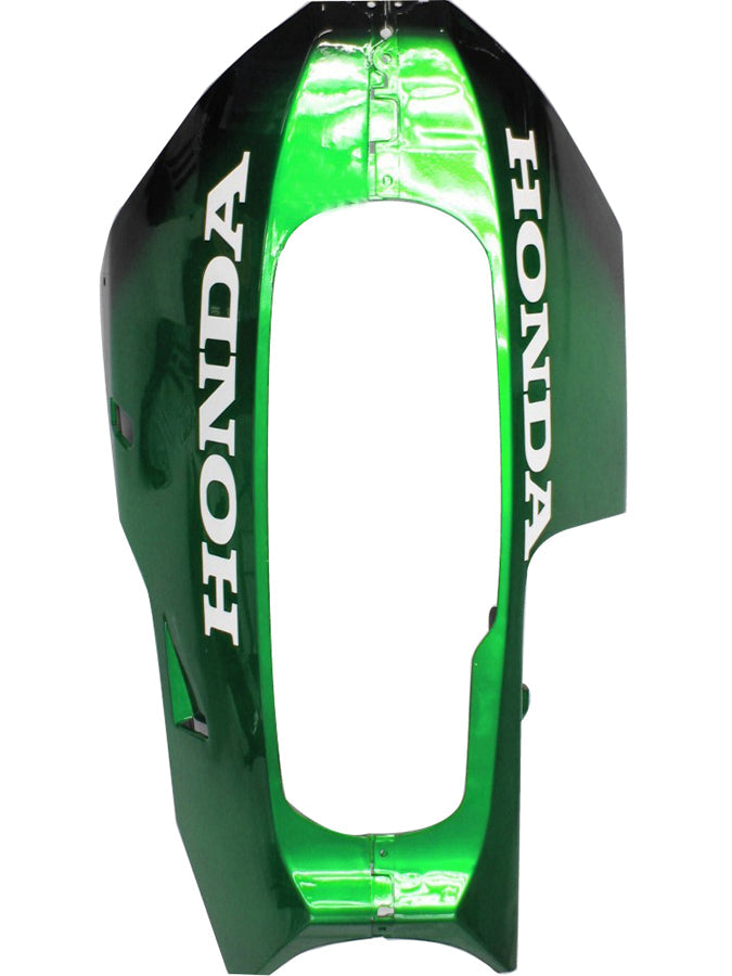 Stroomlijnkappen 2003-2004 Honda CBR 600 RR Black & Green Flame Racing Generiek