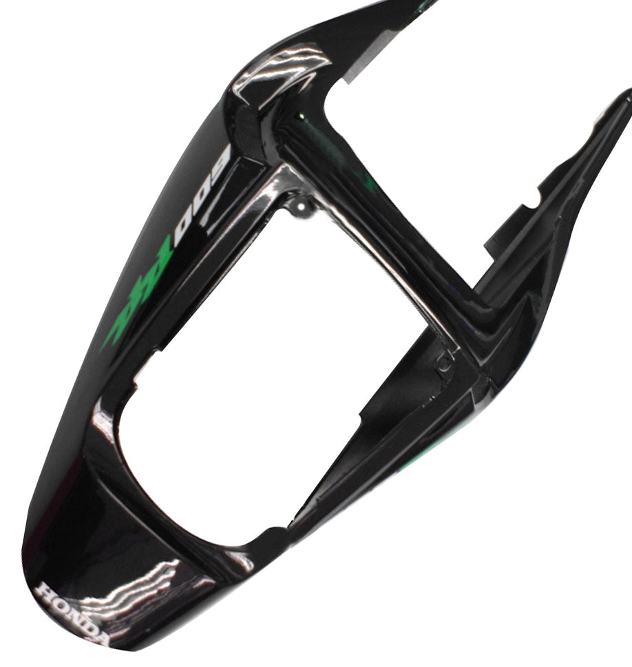 Stroomlijnkappen 2003-2004 Honda CBR 600 RR Black & Green Flame Racing Generiek