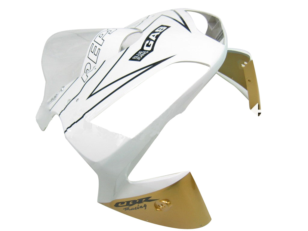 Kit de carénage blanc et or Honda CBR600 2003-2004