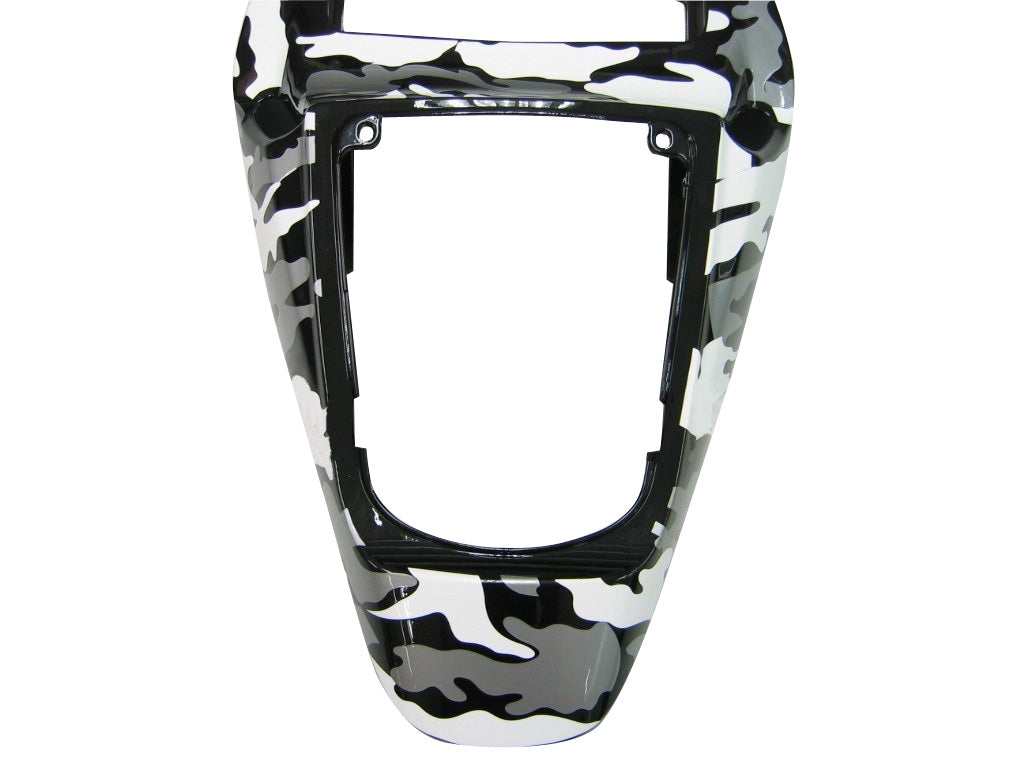 Stroomlijnkappen 2003-2004 Honda CBR 600 RR Blk Wht Zilver Camouflage Racing Generiek