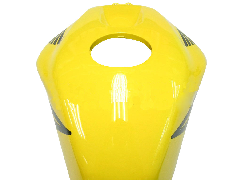 2003-2004 Honda CBR 600 RR Yellow & Black Flame Racing Fairings Generic