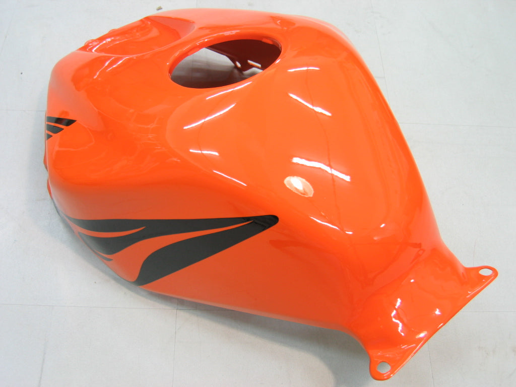 2003-2004 Honda CBR 600 RR oranje en zwarte Flame Racing stroomlijnkappen algemeen