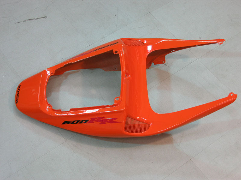 Stroomlijnkappen 2005-2006 Honda CBR 600 RR oranje en zwart Tribal Honda Racing Generic