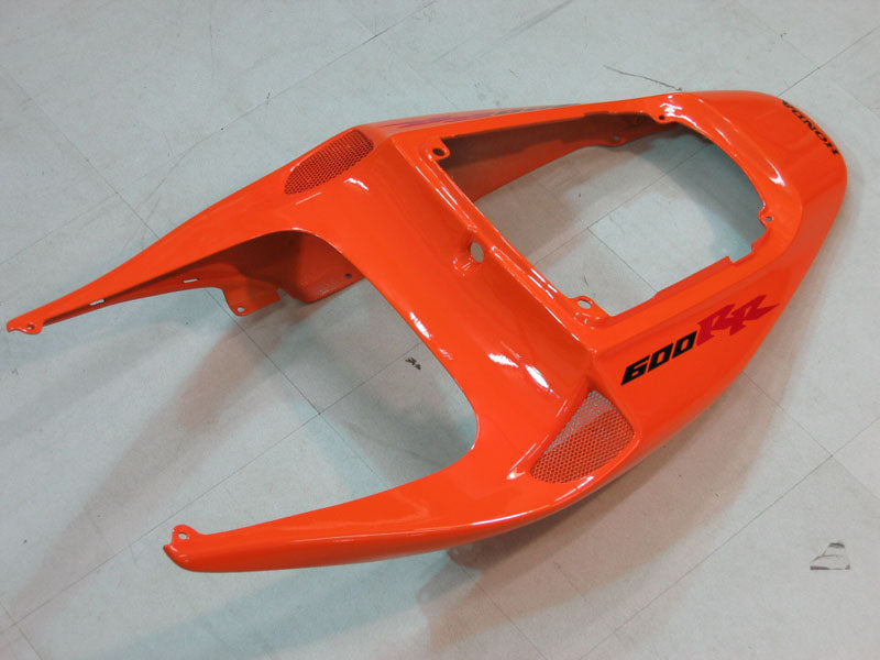 Carénages 2005-2006 Honda CBR 600 RR Orange & Noir Tribal Honda Racing Generic