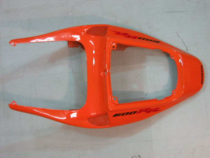 Stroomlijnkappen 2005-2006 Honda CBR 600 RR oranje en zwart Tribal Honda Racing Generic