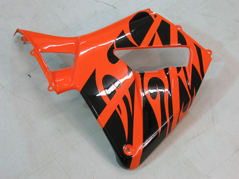 Carénages 2005-2006 Honda CBR 600 RR Orange & Noir Tribal Honda Racing Generic