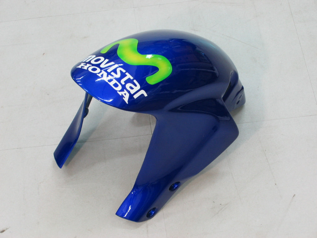 2005-2006 Honda CBR 600 RR blauw en groen Movistar Racing stroomlijnkappen algemeen