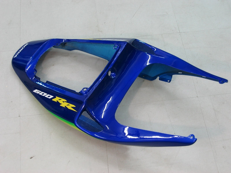 2005-2006 Honda CBR 600 RR blauw en groen Movistar Racing stroomlijnkappen algemeen