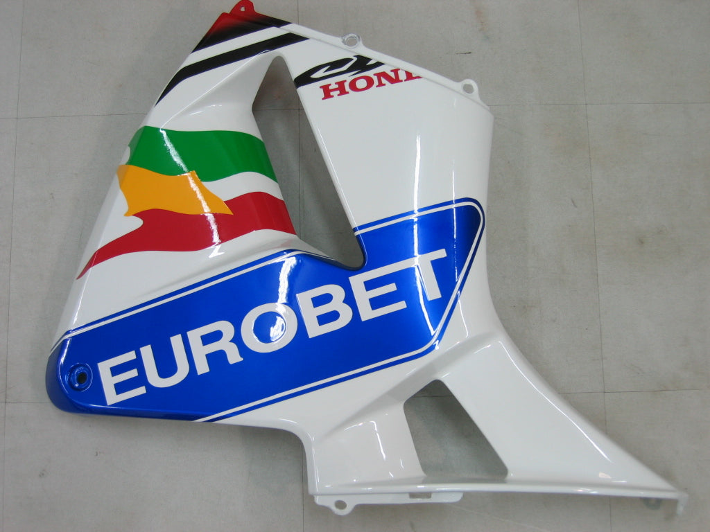 2005-2006 Honda CBR 600 RR meerkleurige Eurobet Racing stroomlijnkappen algemeen