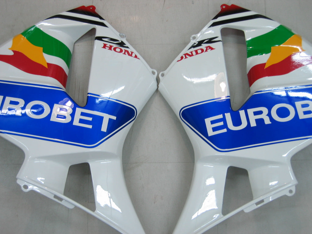 2005-2006 Honda CBR 600 RR meerkleurige Eurobet Racing stroomlijnkappen algemeen