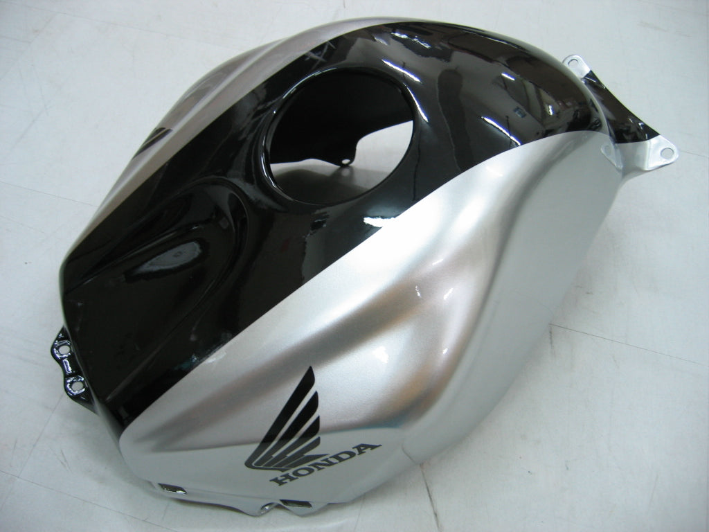 2005-2006 Honda CBR 600 RR zwart en zilver SevenStars Racing stroomlijnkappen algemeen