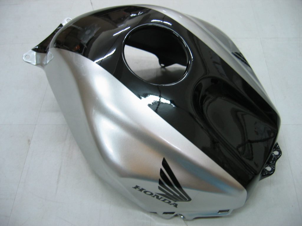 2005-2006 Honda CBR 600 RR zwart en zilver SevenStars Racing stroomlijnkappen algemeen