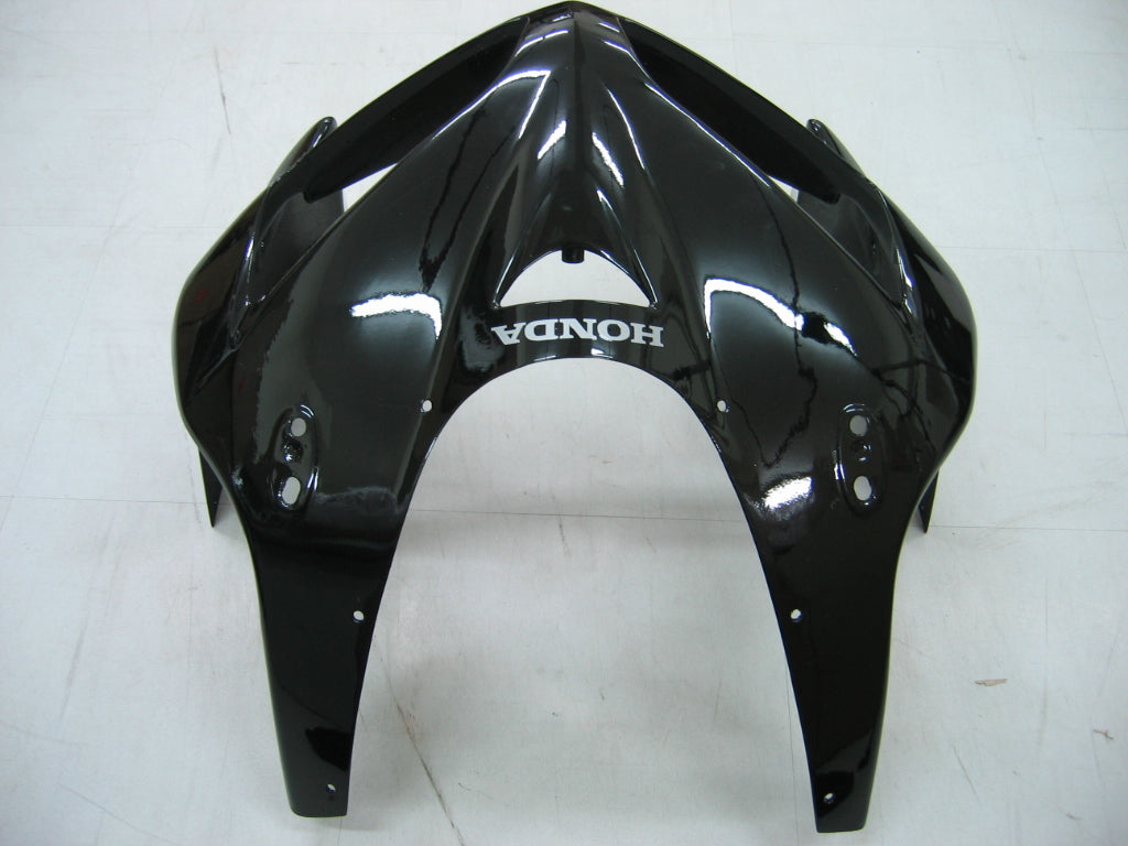 2005-2006 Honda CBR 600 RR zwart en zilver Tribal Tattoo Racing stroomlijnkappen algemeen