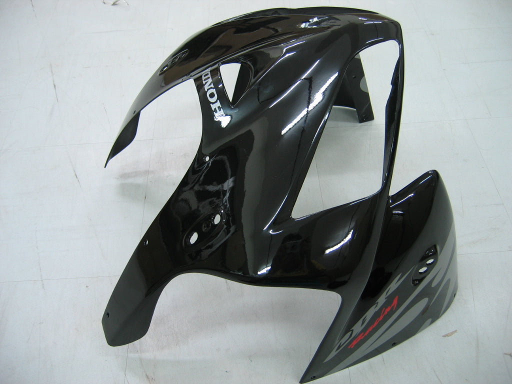 Carénages 2005-2006 Honda CBR 600 RR Noir & Argent Tribal Tatoo Racing Generic