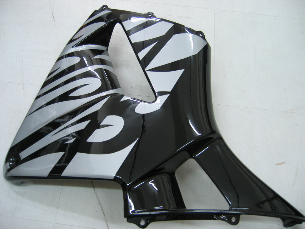 Carénages 2005-2006 Honda CBR 600 RR Noir & Argent Tribal Tatoo Racing Generic