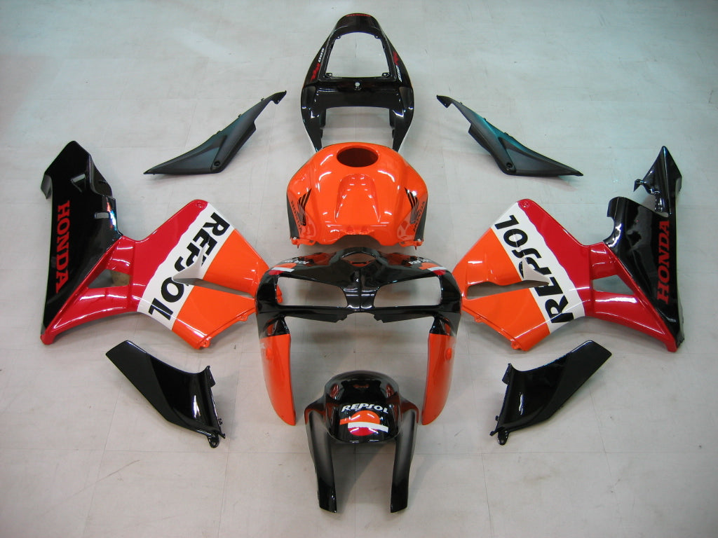 Kit orange et noir Honda CBR600 2005-2006