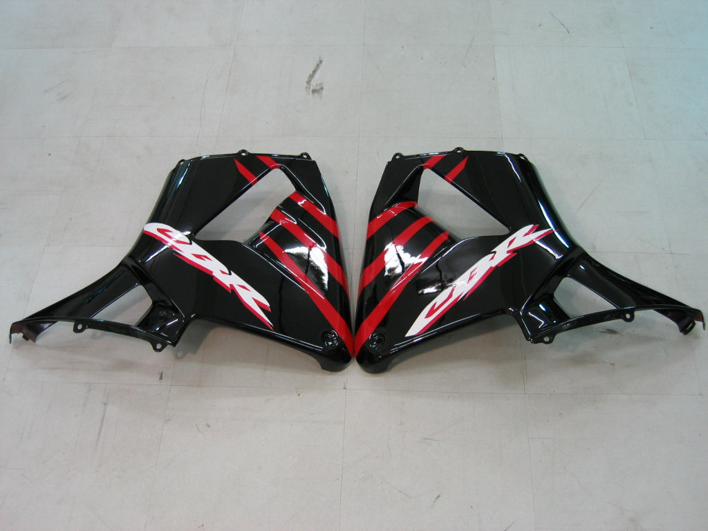 Stroomlijnkappen 2005-2006 Honda CBR 600 RR Rood Zwart Zilver CBR Racing Generiek