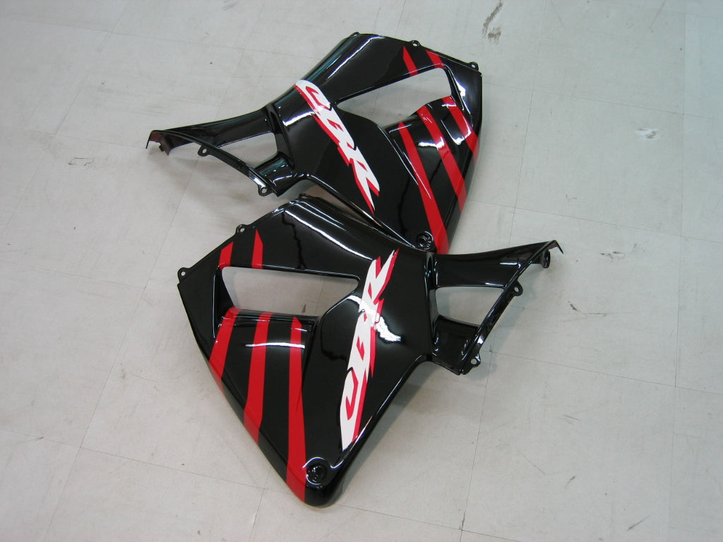 Stroomlijnkappen 2005-2006 Honda CBR 600 RR Rood Zwart Zilver CBR Racing Generiek