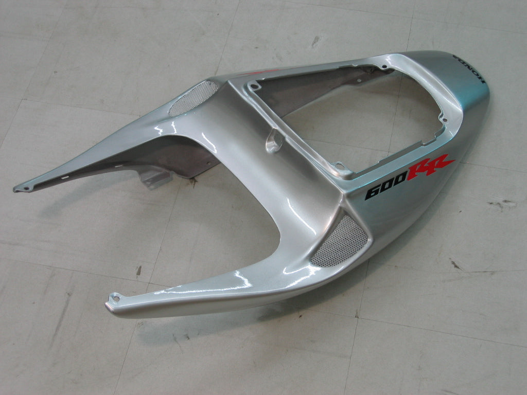 Stroomlijnkappen 2005-2006 Honda CBR 600 RR Rood Zwart Zilver CBR Racing Generiek