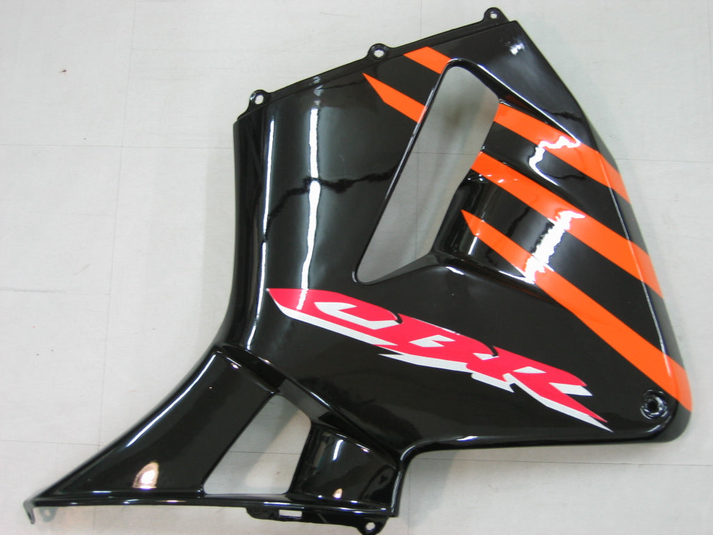 2005-2006 Honda CBR 600 RR oranje en zwart CBR Honda Racing stroomlijnkappen algemeen