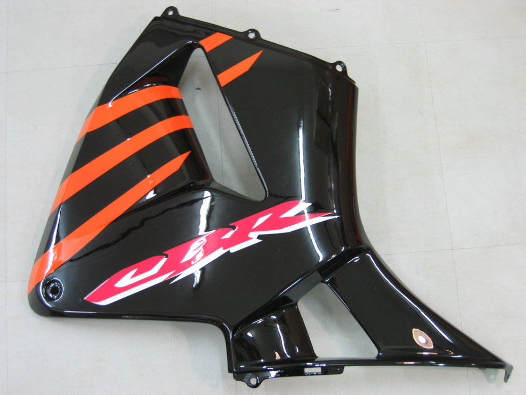 2005-2006 Honda CBR 600 RR oranje en zwart CBR Honda Racing stroomlijnkappen algemeen