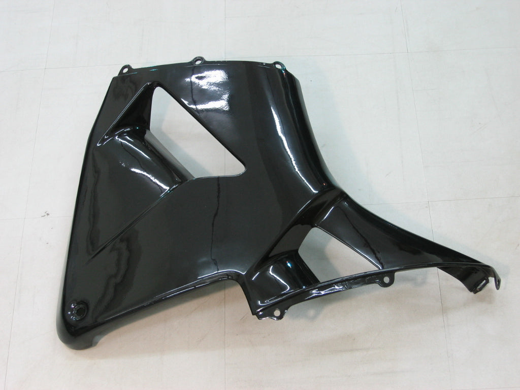 Kit de carénage noir et argent Honda CBR600 2005-2006