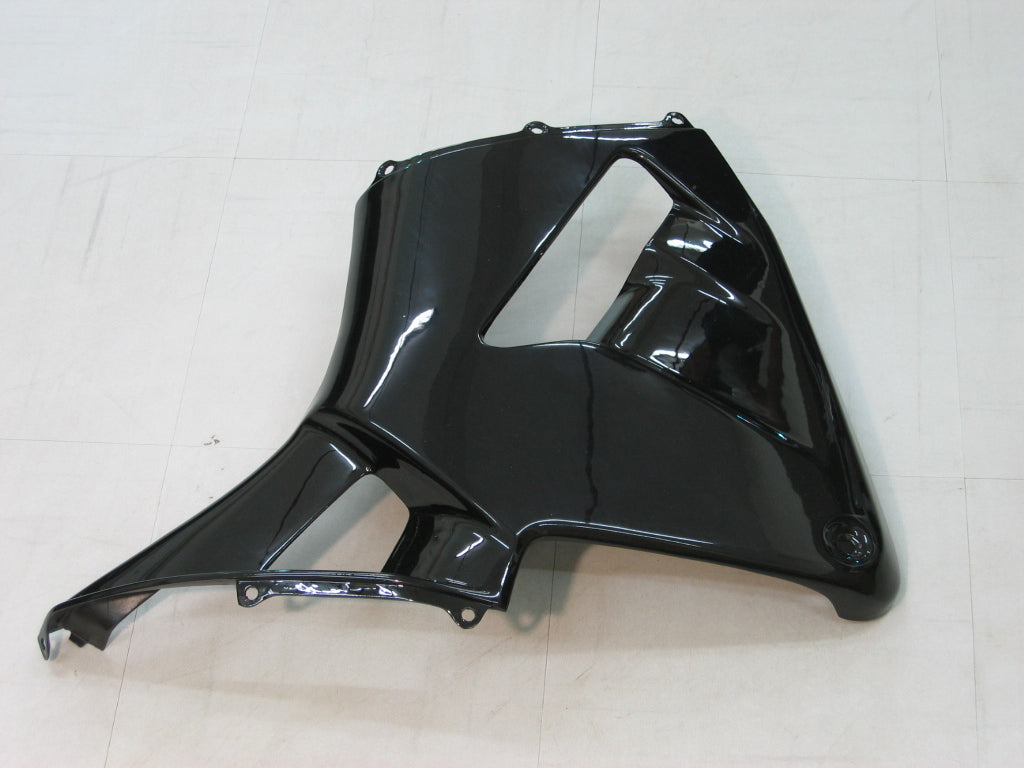 Kit de carénage noir et argent Honda CBR600 2005-2006