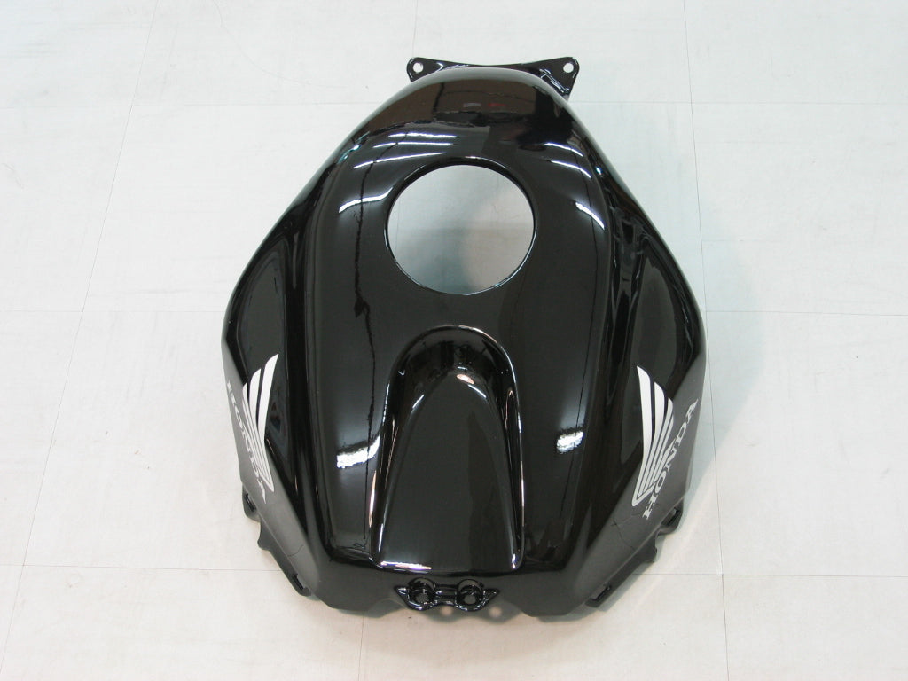 Kit de carénage noir et argent Honda CBR600 2005-2006