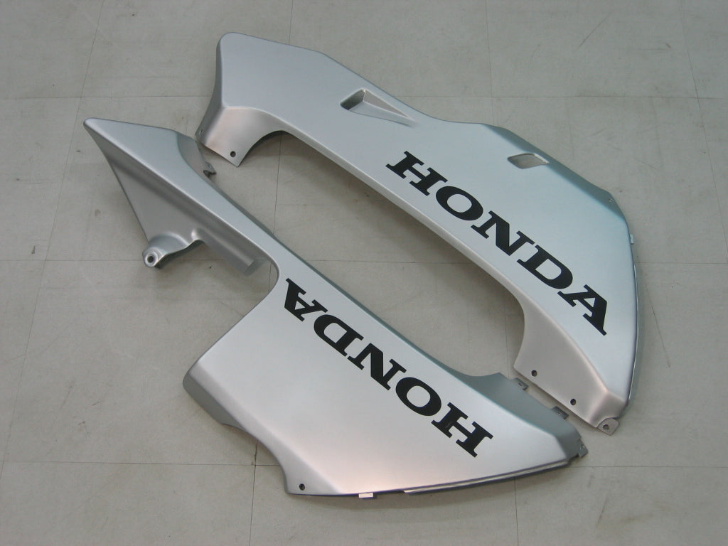 Kit de carénage noir et argent Honda CBR600 2005-2006