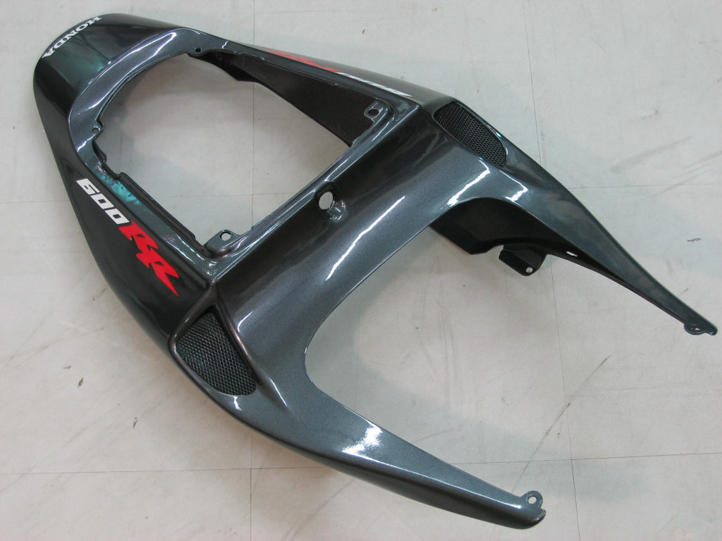 2005-2006 Honda CBR600RR Carénages CBR Racing blancs et noirs génériques